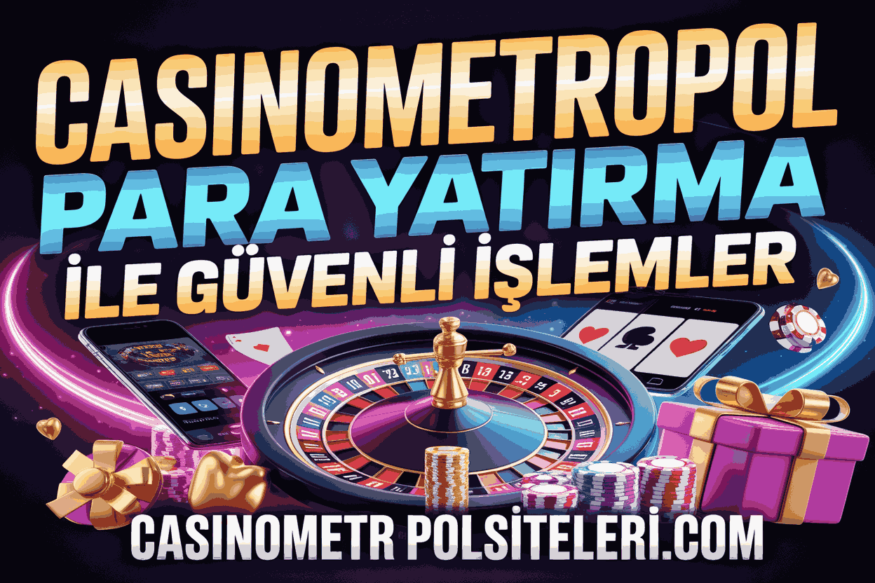 casinometropol para yatirma ile guvenli islemler