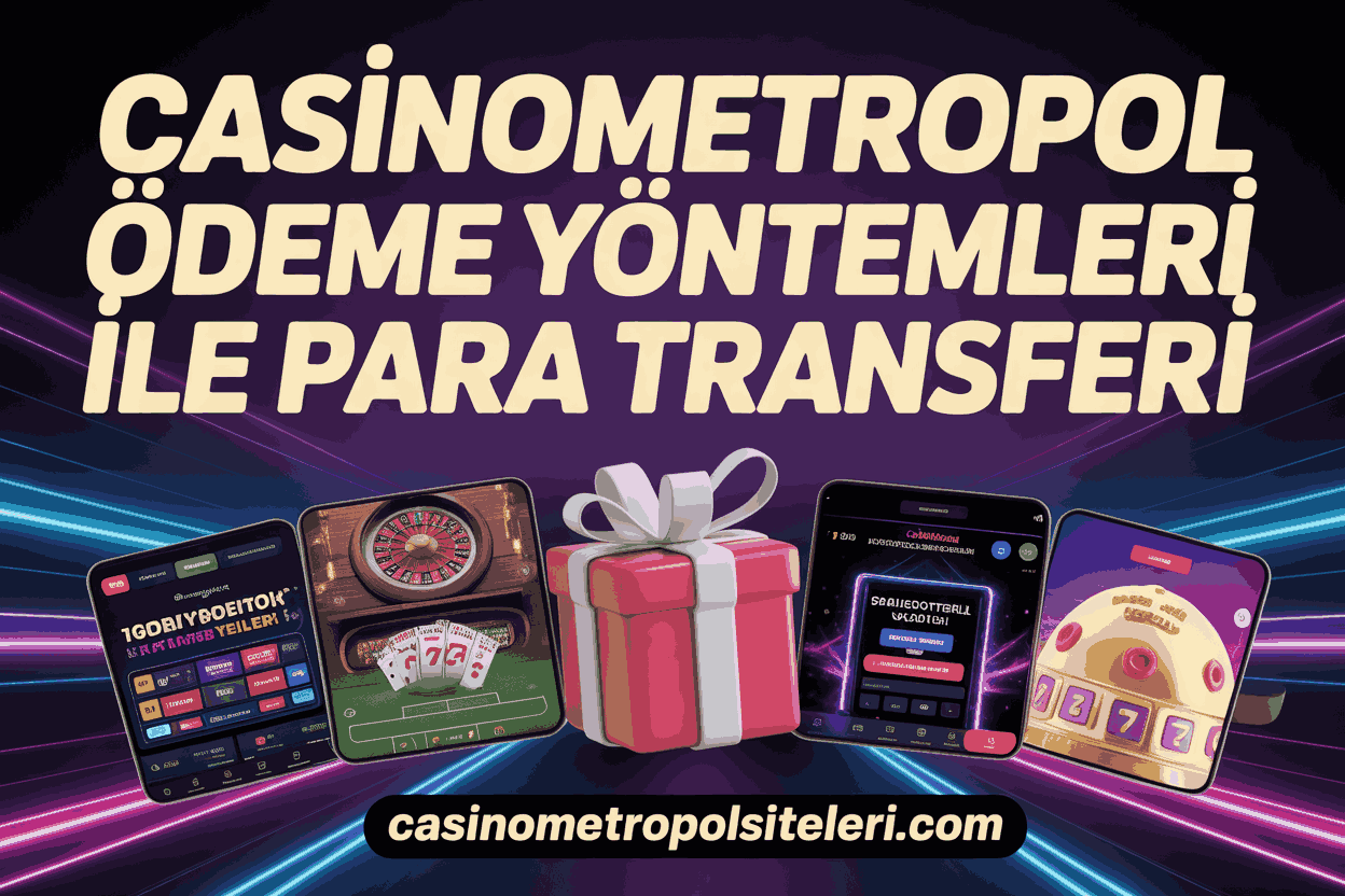 casinometropol odeme yontemleri ile para transferi